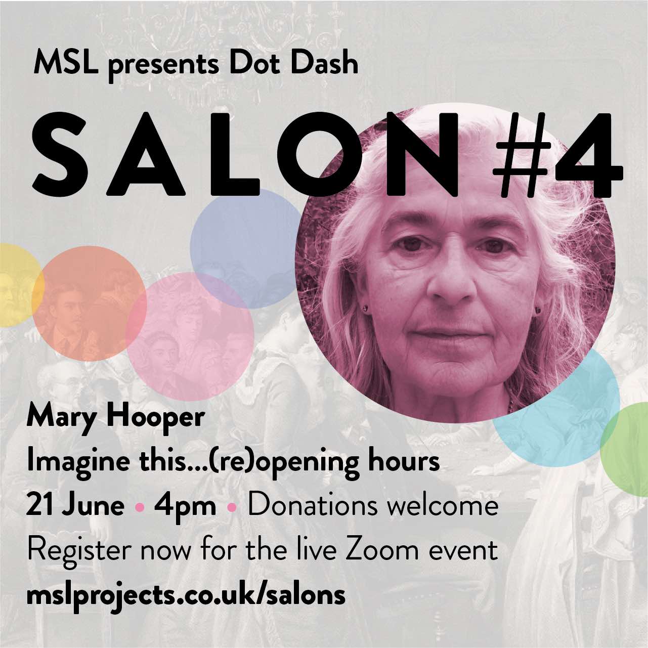 Salon 4 Imagine this... (re)opening hours 21 June 4pm for MSL Projects