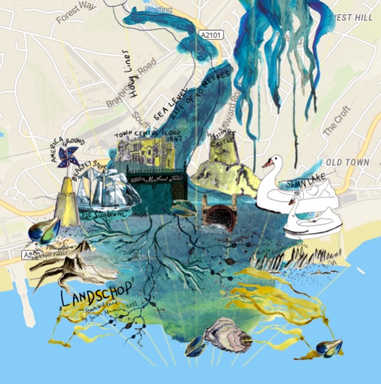 The Sea Beneath town map